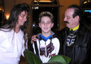 Anton with parents, Dan & Rose Oliverio